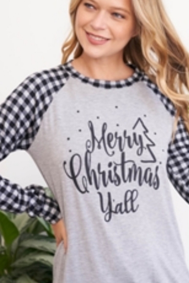 Plus size Christmas shirt - Picture 1 of 1